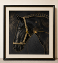 Crystal Horse Portrait Wall Art