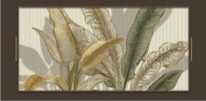 Botanical Leaf Panel Wall Art