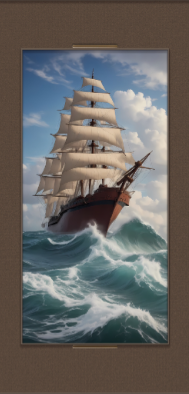 Tall Ship Ocean Wall Art