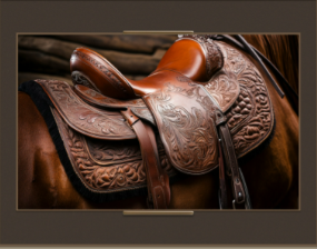 Equestrian Saddle Wall Art
