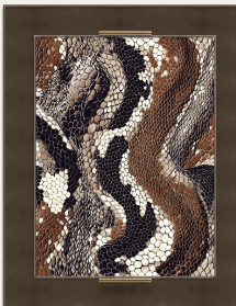 Snakeskin Abstract Wall Art